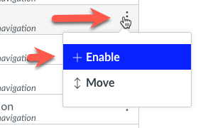 Enablde and Disable Gear