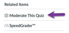 Moderate This Quiz link